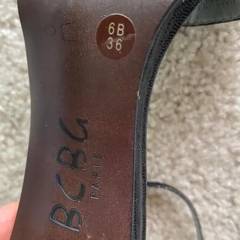 BCBG Paris strappy classic stiletto heels Size 36