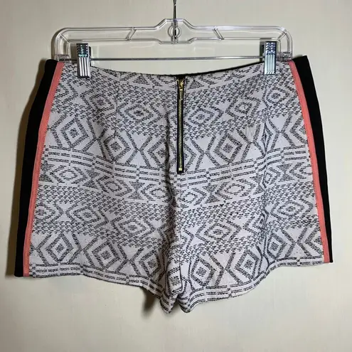 Bebe Black & White Shorts