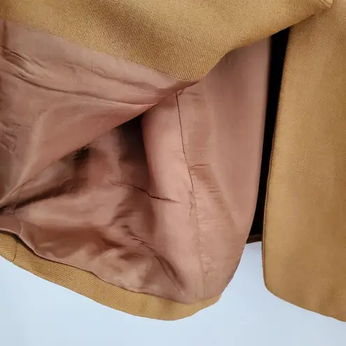 Jennifer Moore Vintage Classic Tan Wool Blazer 16