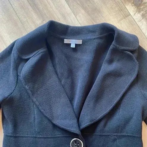 Classiques Entier  Sweater Jacket Cardigan with Pockets 3/4 Sleeves Sz S