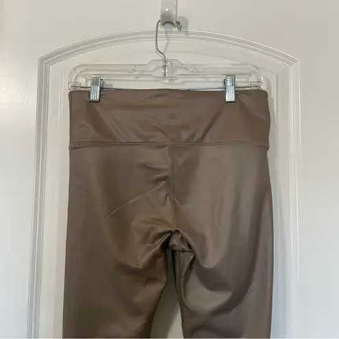 Athleta Elation Shimmer Tights in Mocha Latte