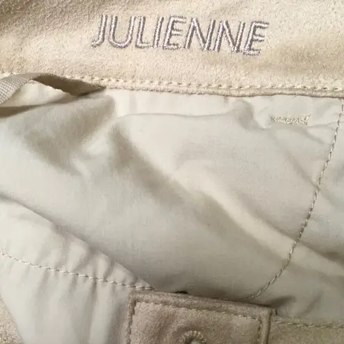 BASLER tan faux suede pants/jean. NWT Tan Size 6