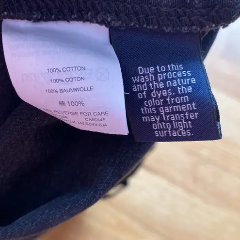 Madewell  Denim Frisco Mini Skirt in Lunar Wash Black Denim Raw Ham Mini Skirt 25