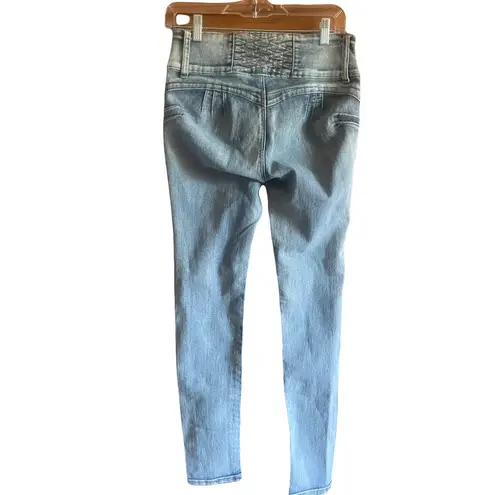 Vintage L’square Blue Women's high waisted skinny Jeans size 9
