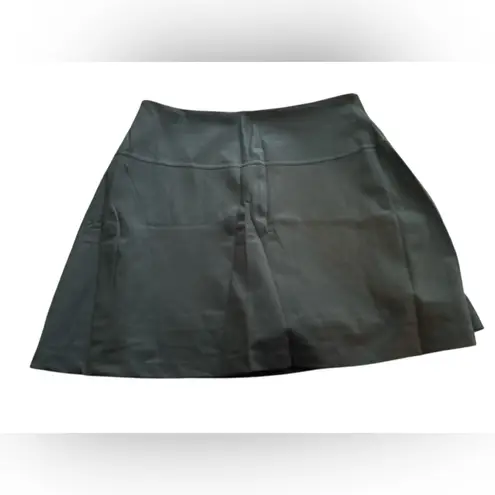 Girlfriend Collective Women's Black A-Line spandex Skirt Size xl Casualll