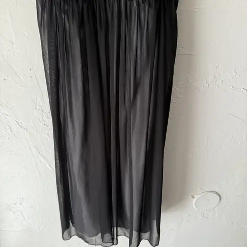 Ruby Rox Ruby Rox Y2k Dress Whimsigoth Medium Black Ombre Chiffon Empire Waist Party