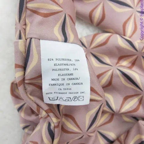 NEW Free people x Beth Richards Boheme chai geo bikini bottom, M Brown Size M