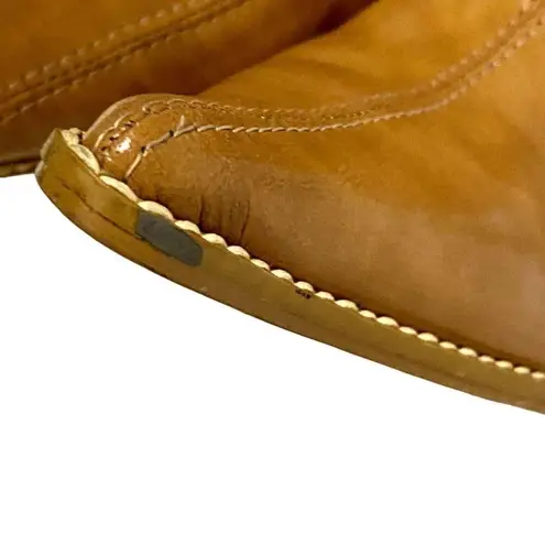 Luxury Rebel Leather Pirate boot 7 Camel