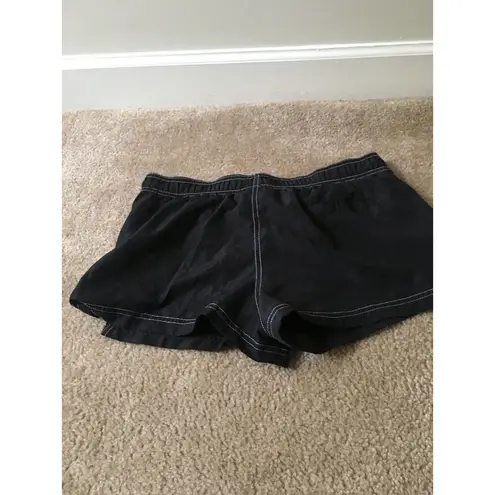 ZeroXposur Women's Juniors Swim Shorts Trunks Size 10 Black