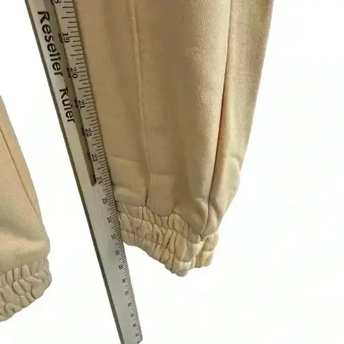 NWT Nocturne Women’s Tapered Jogger Pants XS Beige $95 Retail Yellow