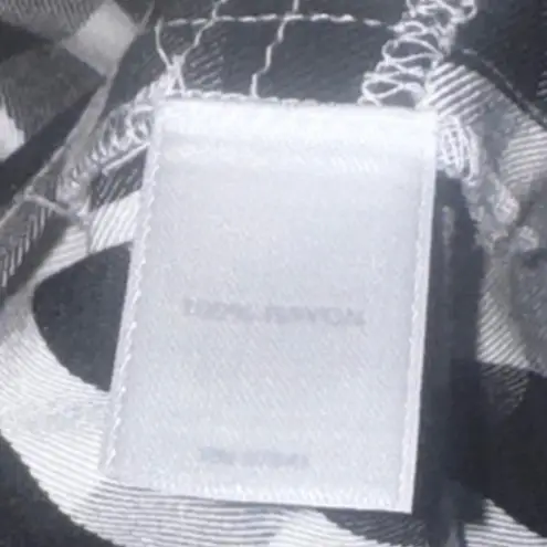 J. Jill Button Shirt and Oversized Dress Shirt Gingham Bundle Black Size M