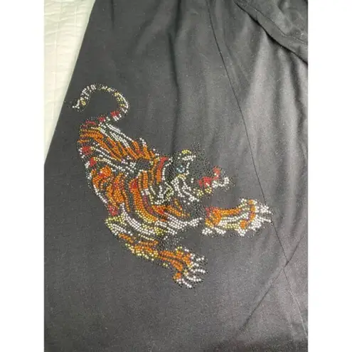 Ed Hardy Maxi Dress with Embellishments, Size Medium