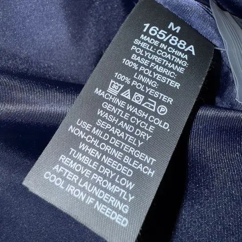 Kate Spade  New York Single-Breasted Trench Coat – Planetary Navy – Size M – NWT