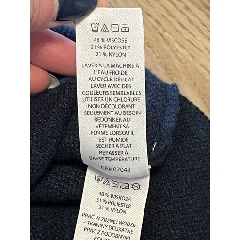 Tahari Sweater Womens Size Large Plaid Knit Polyester Blend Classic Comfort City