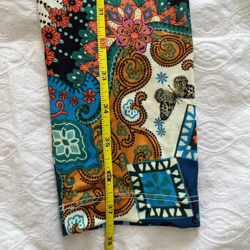 Adidas Never worn:  floral sweatshirt and leggings matching set