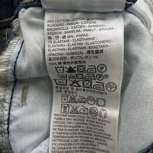 Levi's 526 Slender Boot Cut Jeans Womens 29x30 Stretch Flap Pockets Comfy Blue Size 29 - Image 7