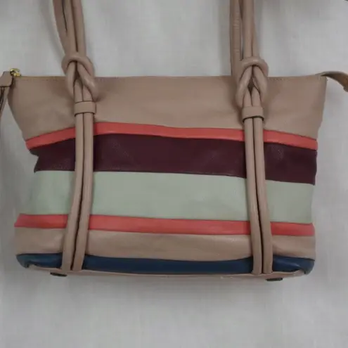 Radley London Wren Street Colorful Leather Tote Style Purse