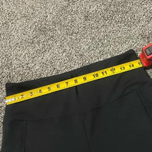 Bally Total Fitness black bike shorts with pockets XL