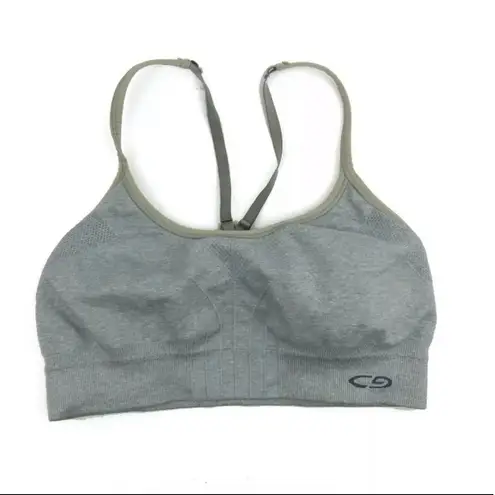 Champion  C9 Racerback Seamless Sport Bra Gray