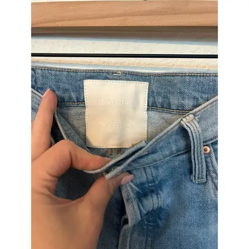 MOTHER Denim The Ditcher Crop in Resting Beach Face