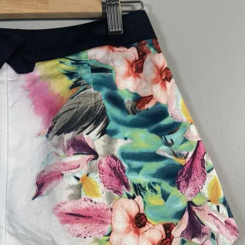 Revolve Line & Dot Tropical Shorts Women's Size Small Floral Beach Avery Pink