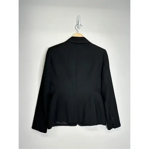 Anne Klein  Suit Jacket Womens Size 6 Formal Black One Button