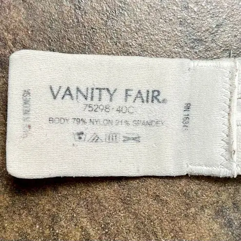 Vanity Fair Bra White 40C