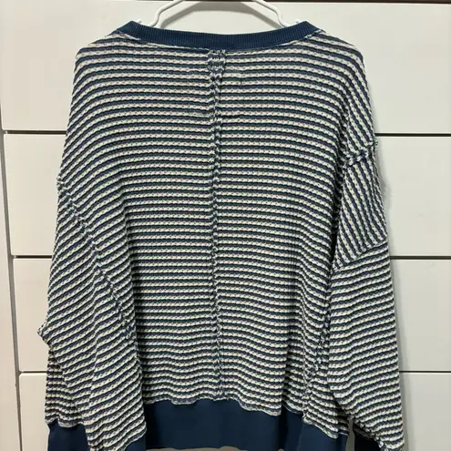 American Eagle AE Big Hug Waffle Sweatshirt