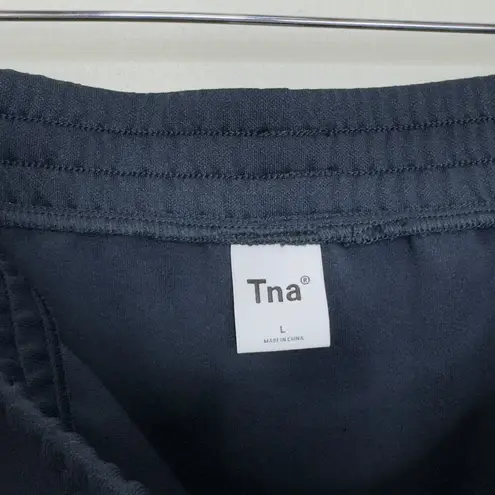 Aritzia TNA High Waisted Derby Sport Athletic Navy Blue Skirt L Size L