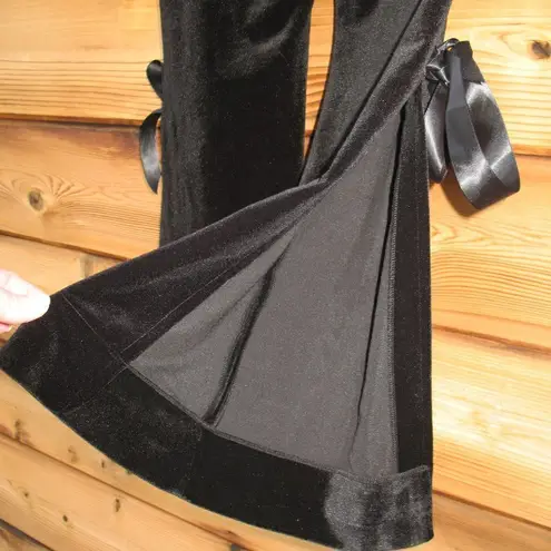 NWT Tyler Boe Velvet Velour Pants Black Size 4