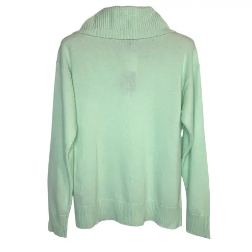 Charter Club NWT 100% Cashmere Sweater Small Quarter Zip Heritage Quiet Luxury