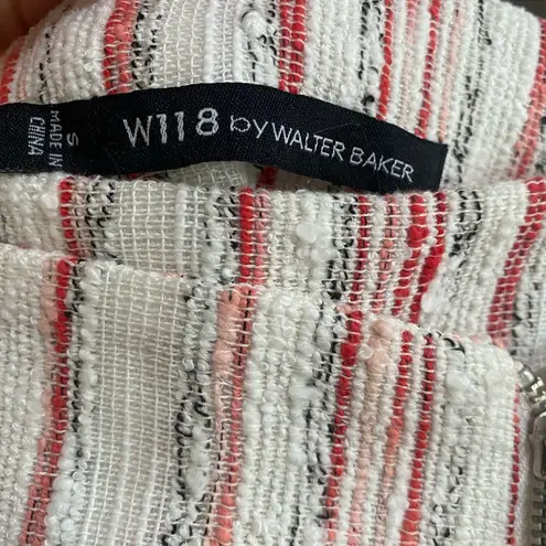 W118 By Walter Baker  Asymmerical Tweed Mini Skirt Size Small - Image 3