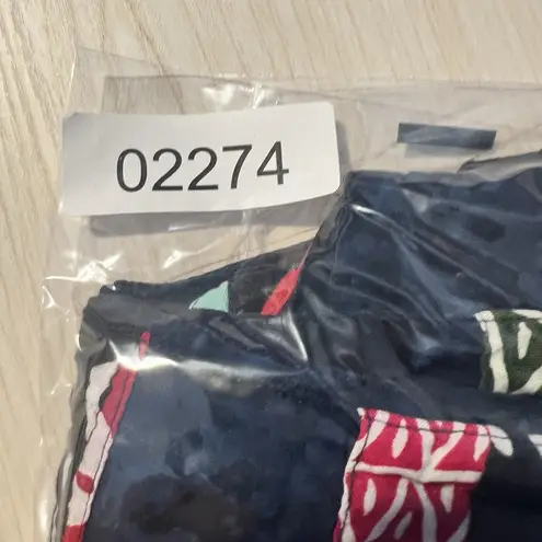 THEO Multi Color Patchwork 4 Button Vest VTG Art To Wear Artsy Festival Hippie Size M