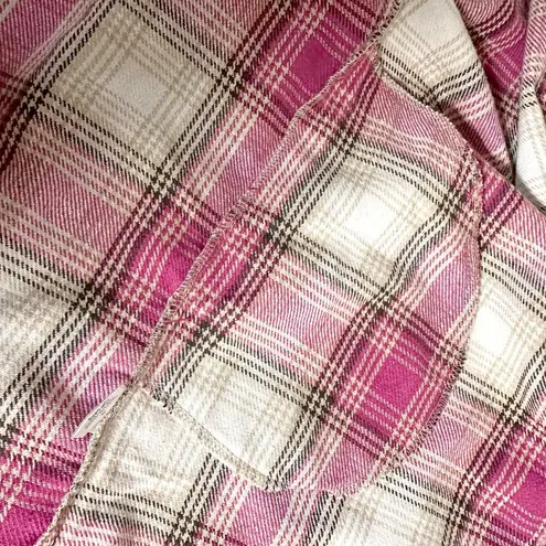 *NEW* Haptics Fringe Shacket Pink