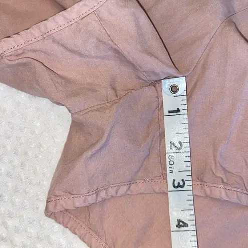 Thread and Supply NEW!  Size LARGE Blush Pink Nude Elastic Waist Shorts Tencel