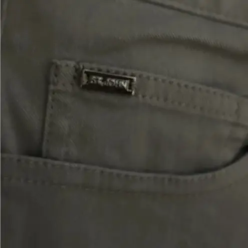 St. John Gray High Rise Skinny Jeans Size 6 Excellent Condition