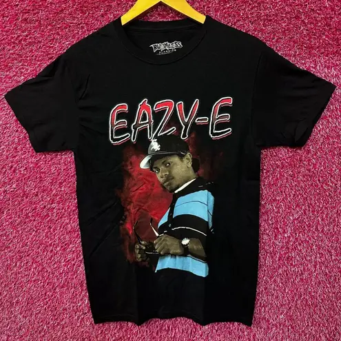 Eazy-E Ruthless Records NWA Poster West Coast Hip Hop Tee S