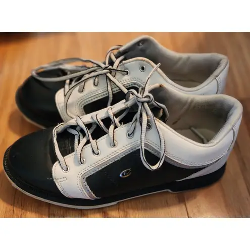 Dexter Bowling Shoes Athletic Comfort Performance Black White Lace Up Size 7M