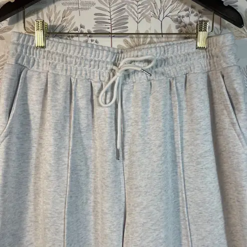 Automet Gray Sweatpants XL Soft Knit Lounge Pants 30" Inseam Comfy Wide Leg Fit