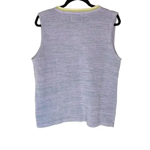 Storybook Knits Bird Song Symphony Sweater Tank Top Large