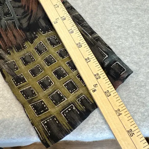 Vintage 80s Kensington Square Blazer Womens XL Black Grunge Dark Romantic