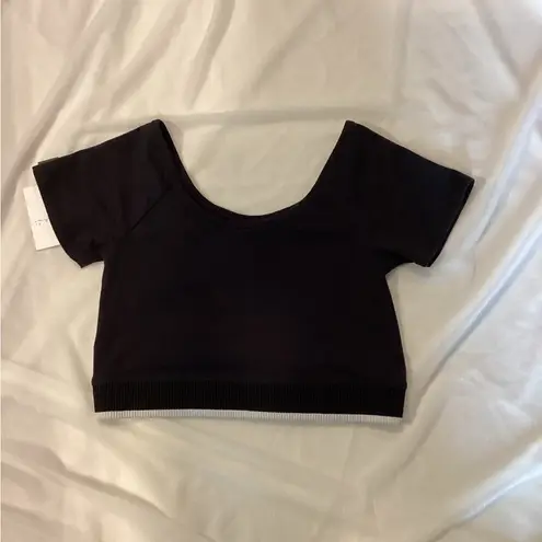 Beyond Yoga NWT Beyond Yoga Black & Gray Bodysuit – Size S