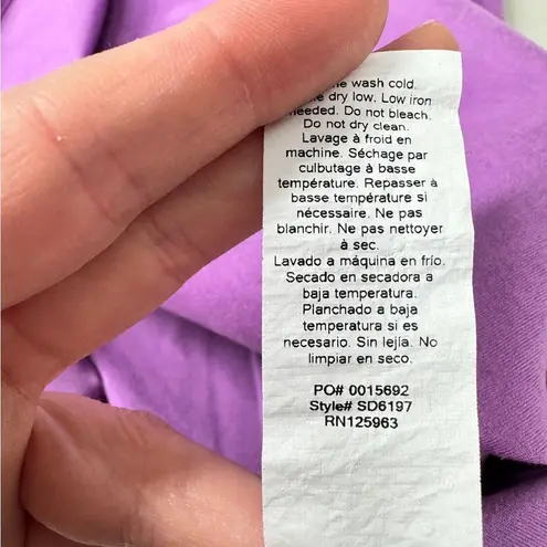 Beyond Yoga Purple Essentials Mini Dress Womens XS Built In Shorts Athletic