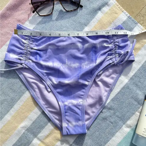 California Waves NWT, Women, , High Waisted Bikini Bottom, Tie-dye, Sz M