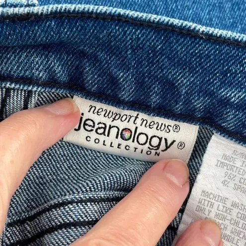 Newport News Vintage straight leg size 18 jean inseam 34”.