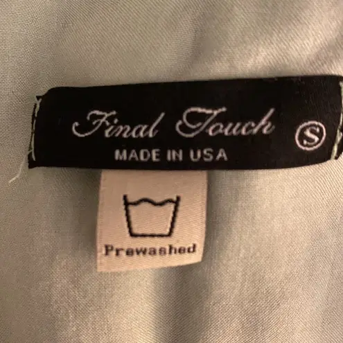 Final Touch Striped Tank Top