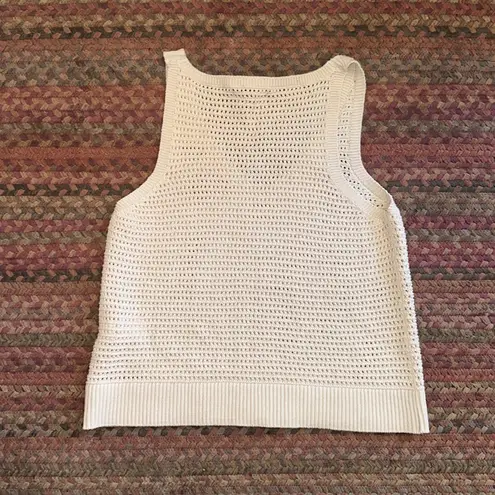 Banana Republic  CREAM KNIT SWEATER VEST