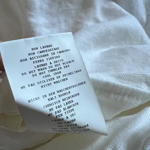 Massimo Alba Ivory Linen-Blend Blazer