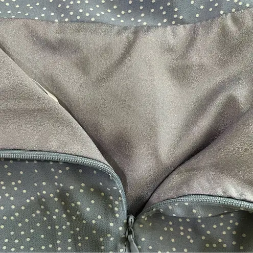 Lulus Lulu’s Womens Skirt Blue White Polka Dot Tiered Ruffle Hem Size Small