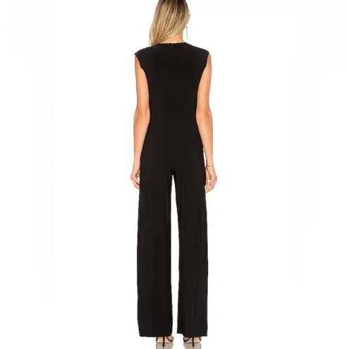 Norma Kamali Black Sleeveless Jumpsuit Bestseller New with Tag W1865 Sz S